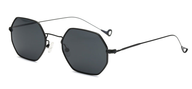 Hexagon Metal Frame Sunglass
