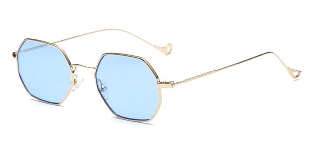 Hexagon Metal Frame Sunglass
