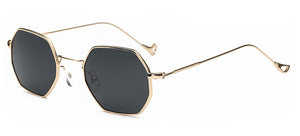 Hexagon Metal Frame Sunglass