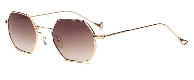 Hexagon Metal Frame Sunglass