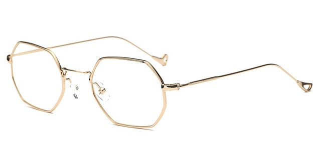 Hexagon Metal Frame Sunglass