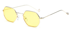Hexagon Metal Frame Sunglass