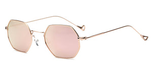 Hexagon Metal Frame Sunglass