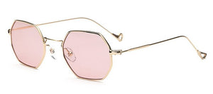 Hexagon Metal Frame Sunglass