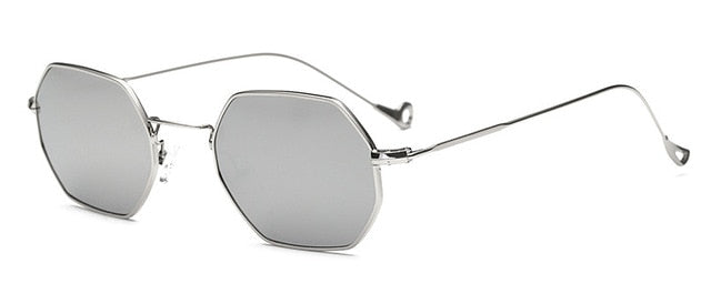 Hexagon Metal Frame Sunglass