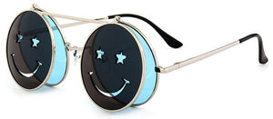 Vintage Round Retro SteamPunk Sunglass
