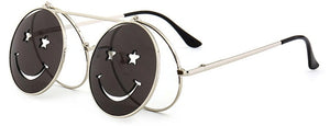 Vintage Round Retro SteamPunk Sunglass