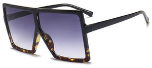 Oversize Frame Square Sunglasses