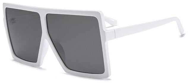 Oversize Frame Square Sunglasses