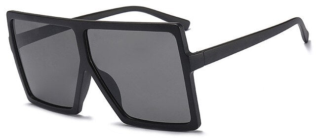 Oversize Frame Square Sunglasses