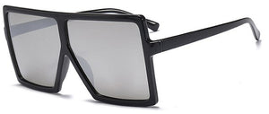 Oversize Frame Square Sunglasses