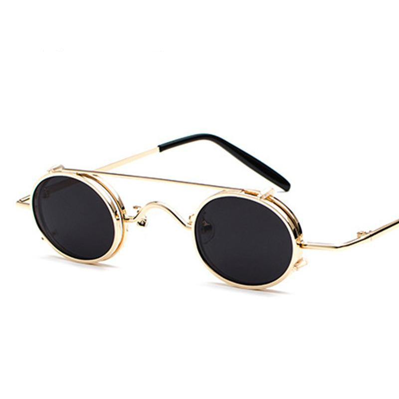 Vintage Small Steampunk Goggles Sunglasses