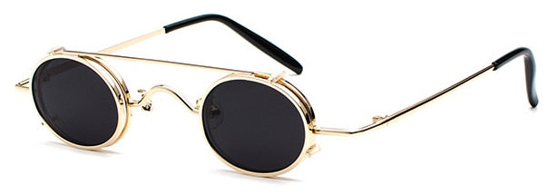 Vintage Small Steampunk Goggles Sunglasses