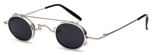 Vintage Small Steampunk Goggles Sunglasses