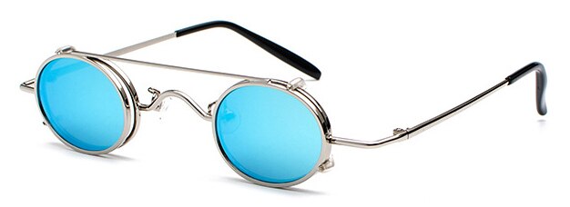 Vintage Small Steampunk Goggles Sunglasses