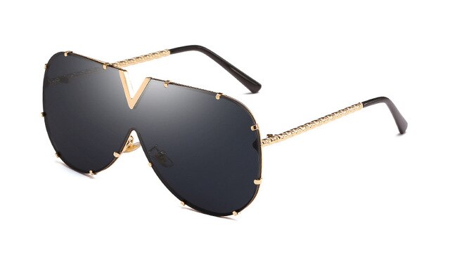 Oversize Oval Sunglasses