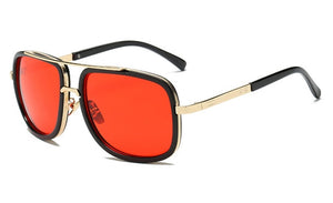 Black Frame Red Sunglass