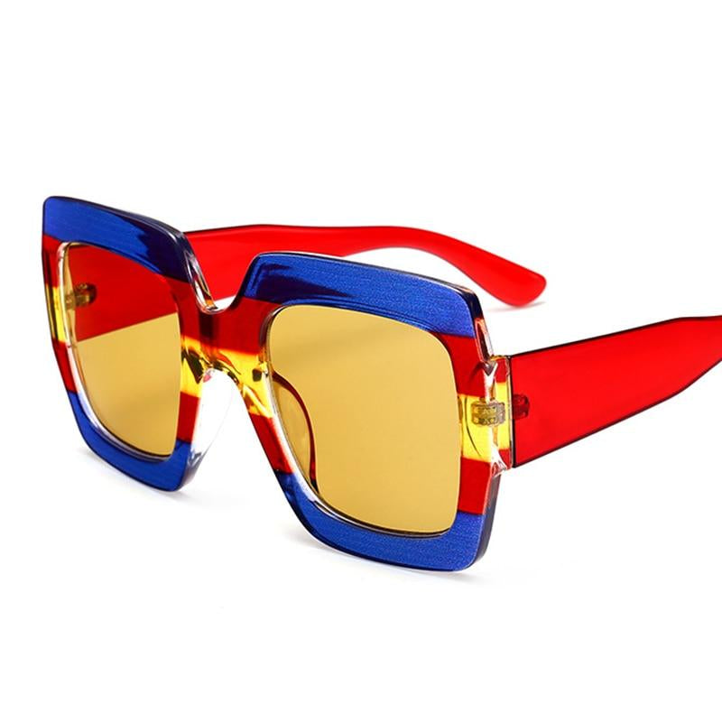 Oversized Square Sunglass