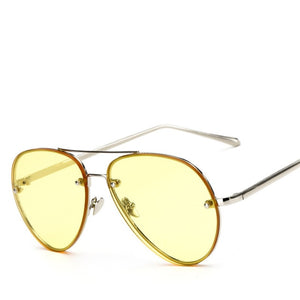 Rose Gold Mirror Sunglass