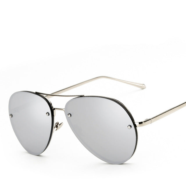 Rose Gold Mirror Sunglass