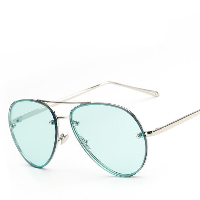 Rose Gold Mirror Sunglass