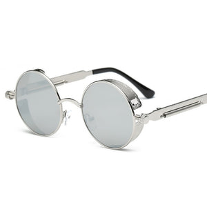 Retro Round Gothic Steampunk Sunglass