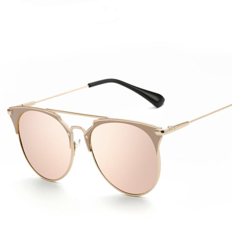 Cat Eye Flat Sunglass