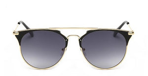 Cat Eye Flat Sunglass