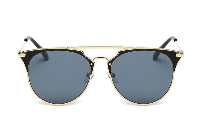 Cat Eye Flat Sunglass