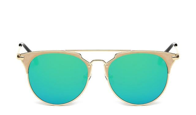 Cat Eye Flat Sunglass