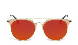 Cat Eye Flat Sunglass