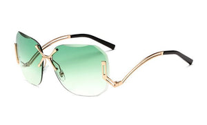 Rimless Pink Sunglass