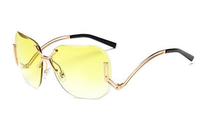 Rimless Pink Sunglass