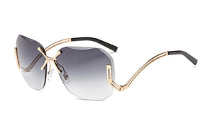Rimless Pink Sunglass