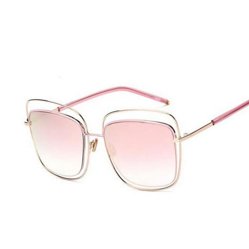 Pink Square Sunglass