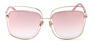 Pink Square Sunglass